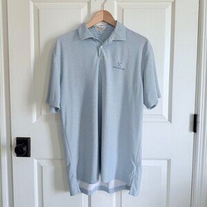 Peter Millar Troubadour Nashville Tennessee Golf Polo Shirt Size Medium